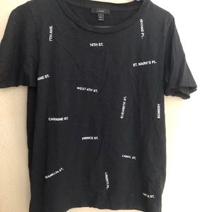 J.Crew “NYC Streets” T-shirt